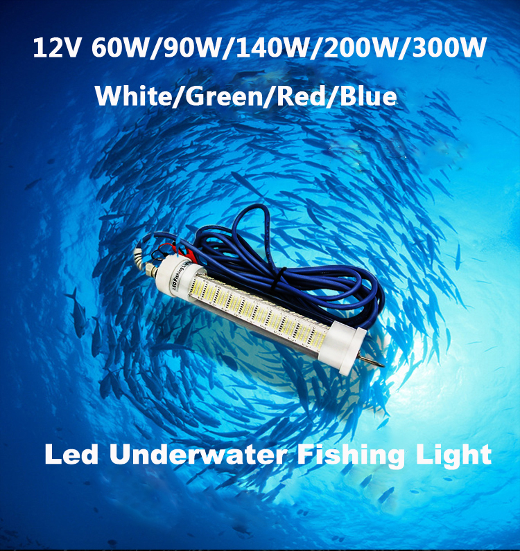 12V LED Underwater Green Fishing Light Stick Submersible Fishing Lights 12V LED Underwater Green Fishing Light Stick Submersible Fishing Lights