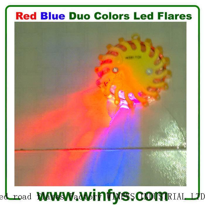 Red Blue Led Road Flares Magnetic Strobe Rechargeable Red Blue Led Road Flares Magnetic Strobe Rechargeable