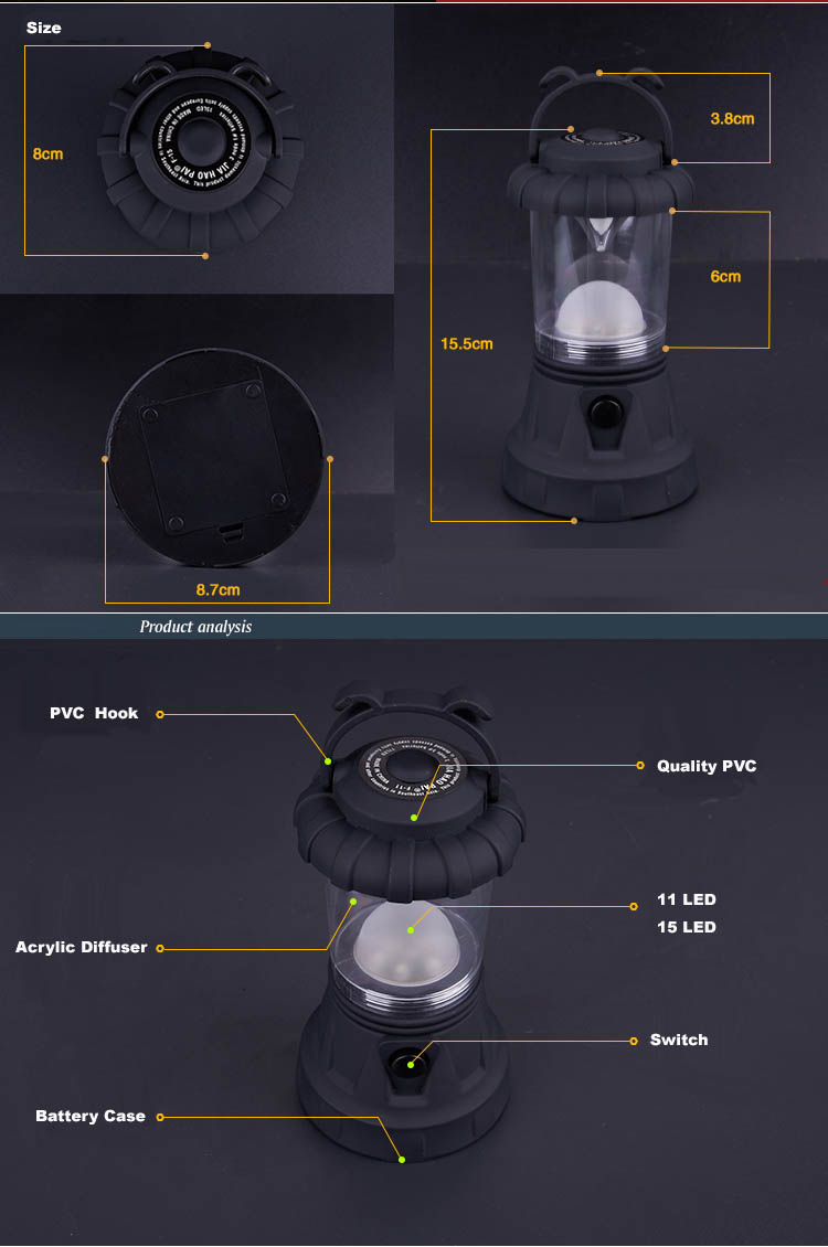 15 LED Camping Lantern Light 15 LED Camping Lantern Light