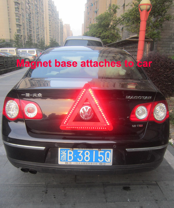 Magnetic Led Warning Triangle Magnetic Led Warning Triangle