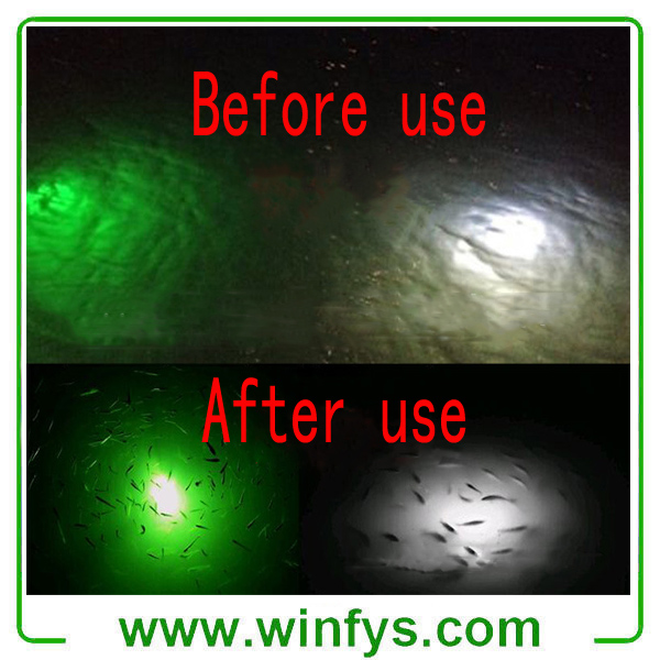 12V LED Underwater Green Fishing Light