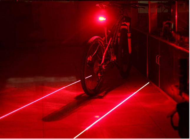 5 LED BICYCLE LASER TAIL LIGHT 5 LED BICYCLE LASER TAIL LIGHT