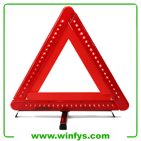 Collapsible Foldable 60 LED Warning Triangles Collapsible Foldable 60 LED Warning Triangles