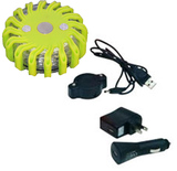 green rechargeable led flares led