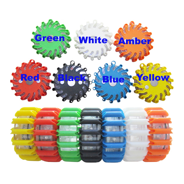6 Pack Led Emergency Road Flares Amber Orange 6 Pack Led Emergency Road Flares Amber Orange