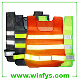 High Visibility Cheap Police Vest Mesh