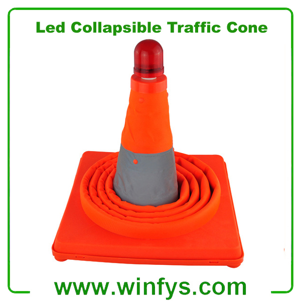 LED Retractable Traffic Cone LED Retractable Traffic Cone