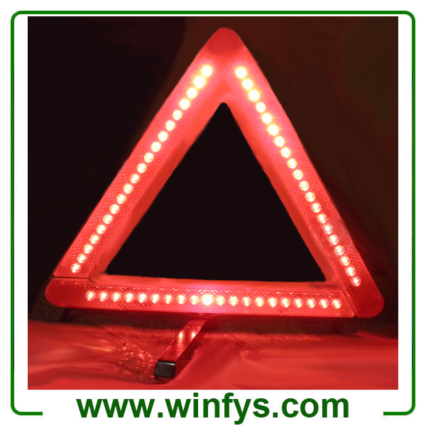 Collapsible Foldable 60 LED Warning Triangles Collapsible Foldable 60 LED Warning Triangles