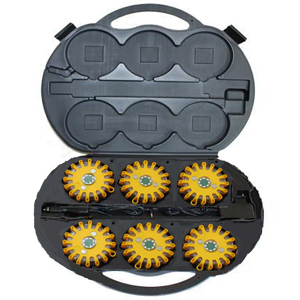 Yellow 24 Led Road Flares Led Flares Led Safety Flares Kits for Vehicle Yellow 24 Led Road Flares Led Flares Led Safety Flares Kits for Vehicle