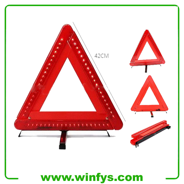 Collapsible Foldable 60 LED Warning Triangles